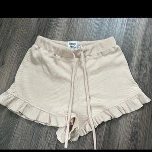 Princess Polly waffle shorts